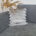 Подушка Akhome VBSET 43*43 см., серебристая